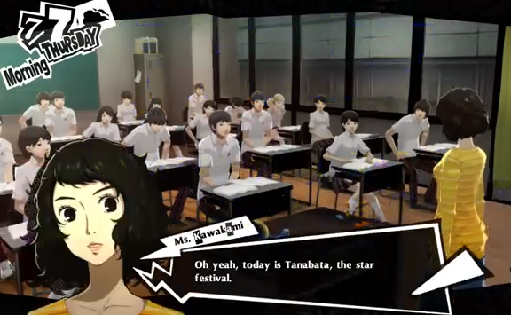 What is the Tanabata Food in Persona 5 Royal?