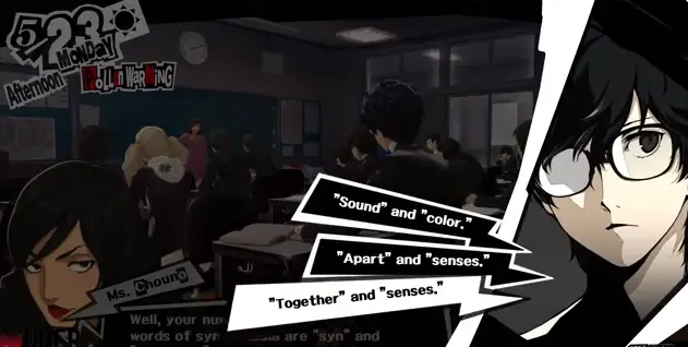 What does SYN mean in Persona 5 Royal?